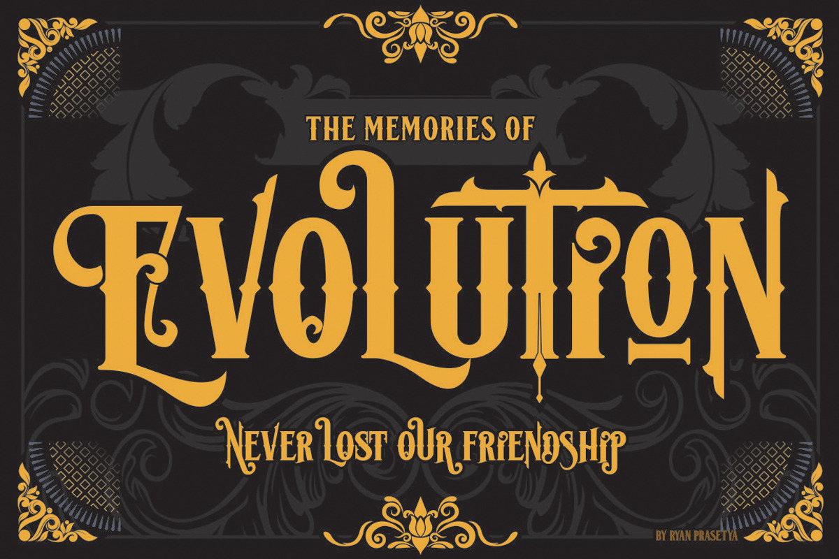 Authentic Vintage Fonts Bundle, a Font by Ryan Prasetya (Photo 2 of 8)