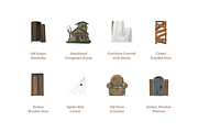 Abandoned House Interior, an Object Graphic by Deemak Daksina (Thumbnail 3 of 3)