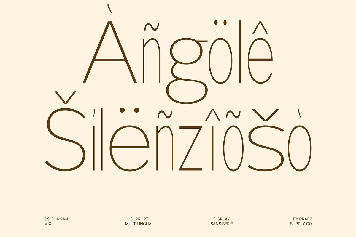 CS Clingan Mix, a Sans Serif Font by Craft Supply Co. (Photo 7 of 8)