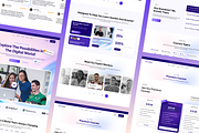 SpaceMind - E-Course Website, a Landing Page Template by SLAB! Design (Thumbnail 4 of 5)