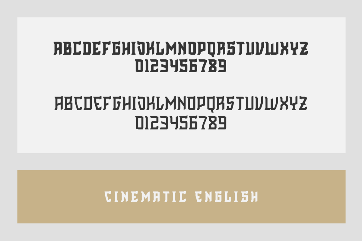Cinematic English preview 4