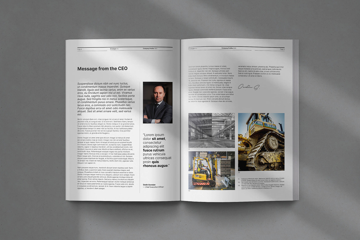 Kreatype Company Profile, a Brochure Template by Kreatype Studio (Photo 3 of 15)