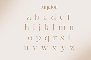 Kingfoil Modern Stylish