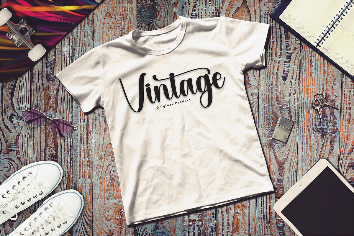 Adventure | Script Font, a Handwritten Font by Scratchones (Photo 3 of 9)