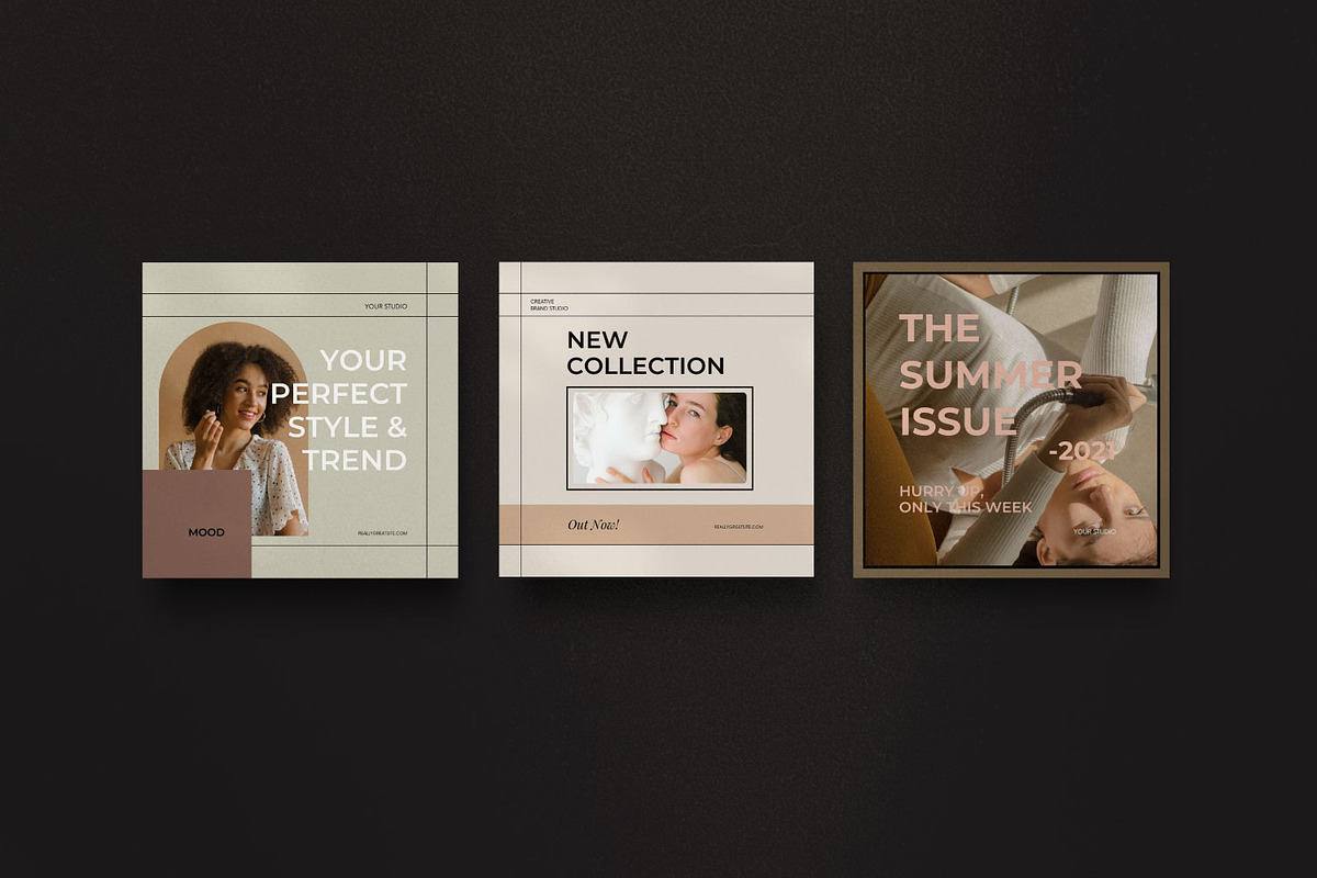 Lanya PS+Canva Instagram Templates, a Social Media Template by Dirtytemp Studio (Photo 7 of 13)