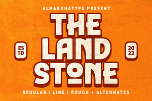 The Landstone – Ultimate Retro Font