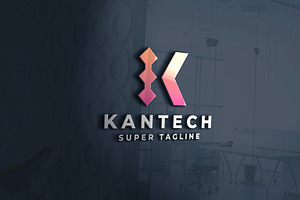 Kantech Technology K Logo, a Branding & Logo Template by Design_Planet