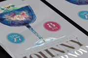 Watercolor Champagne Supernova Flyer, a Flyer Template by ashenterprise (Thumbnail 3 of 5)