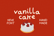 Vanilla Cake – Cute Font, a Handwritten Font by Maria Feliz Fonts (Thumbnail 2 of 9)