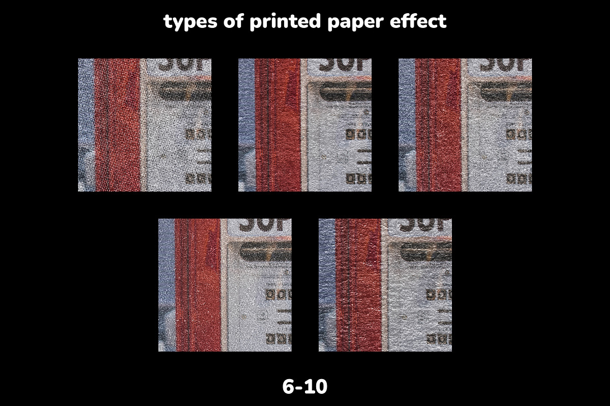 PRINTED PAPER SEAMLESS TEXTURE PACK, a Pattern Graphic by BORT GRAPHIC (Photo 7 of 8)