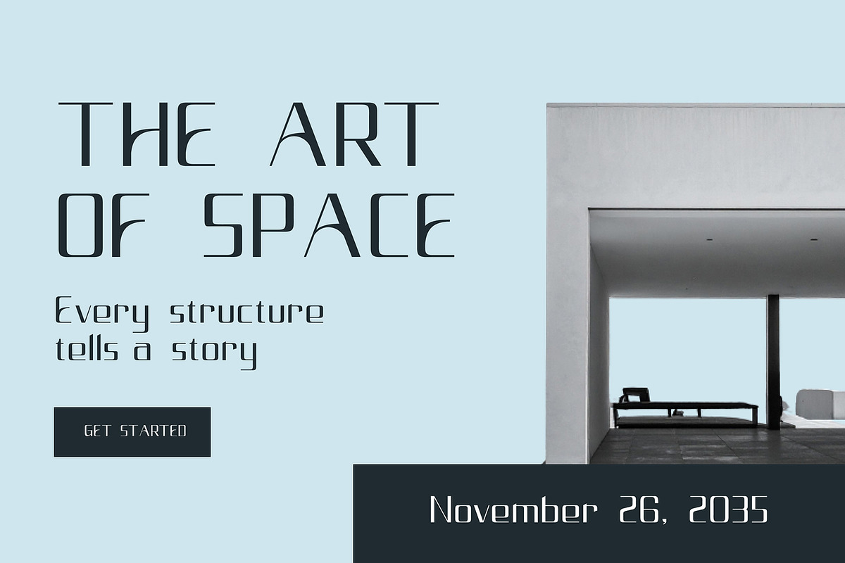 Modern Architecture - Archelo Font, a Sans Serif Font by Stylin Studio (Photo 10 of 12)