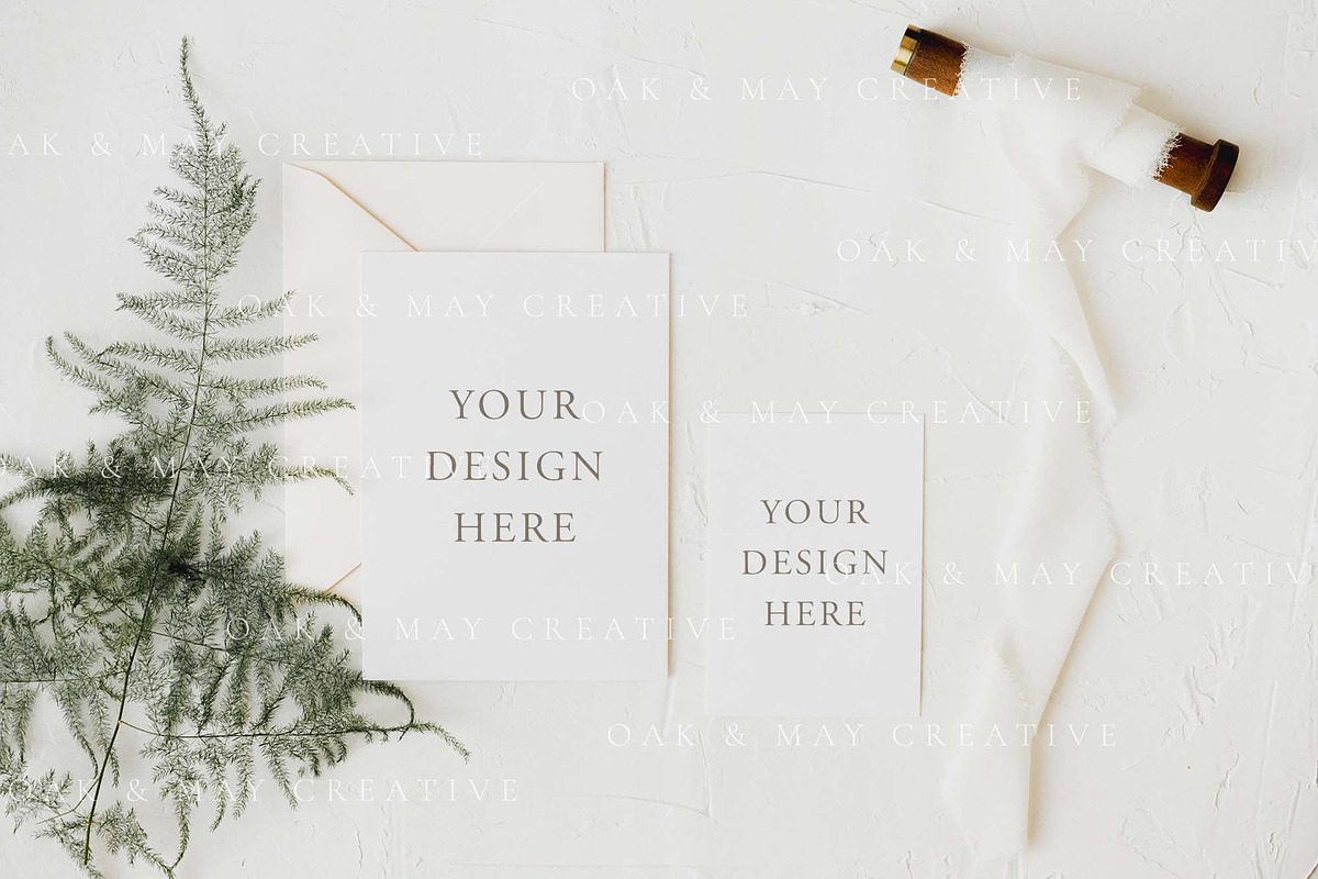 Wedding Stationery Suite Mockup, a Product Mockup by PrettyGrandmillennial (Photo 1 of 4)