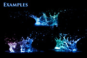 38 Water Splash Brushes, a Brush Add-On by xresch (Thumbnail 3 of 5)