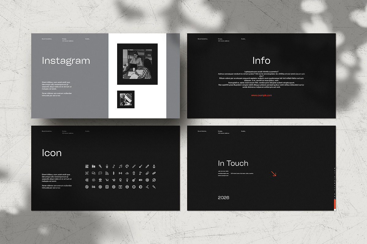 Brand Guidelines, a Presentation Template by WhiteGraphic (Photo 9 of 10)