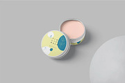 Lip Balm Round Tin Box Mockups, a Packaging Mockup by megostudi0 (Thumbnail 3 of 6)
