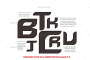 GEO IND SANS (Display) Typeface, a Font by SUBCUTANEO STORE (Thumbnail 6 of 7)