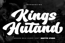 Kings Hutand Bold Script Series