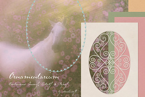 Embroidered Frames, Cutouts & Papers, an Object Graphic by alonahaidash
