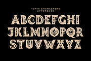 Toria Bohemian Decorative Serif Font, a Serif Font by Struvictory.art (Thumbnail 4 of 9)