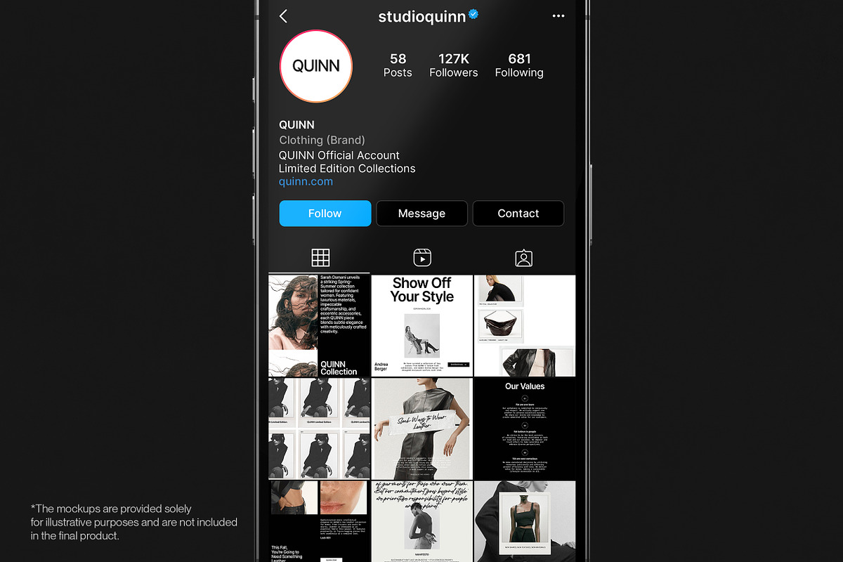 QUINN / Social Media Kit, a Social Media Template by Studio Dara (Photo 18 of 18)