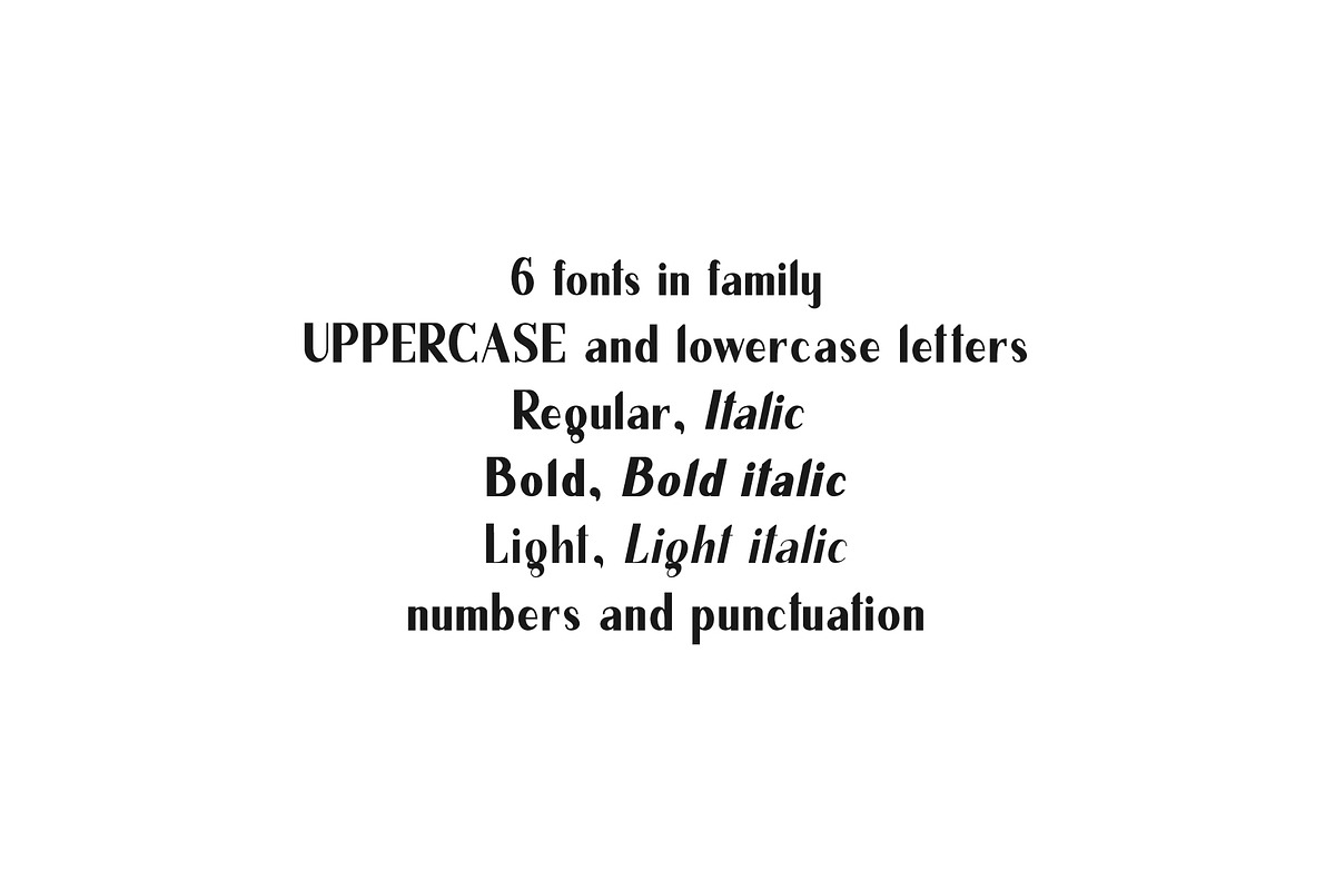 California. Sans serif family. preview 5