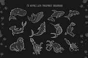  Underwater  Seaworld clipart, an Animal Illustration by Samnay Arts (Thumbnail 2 of 7)
