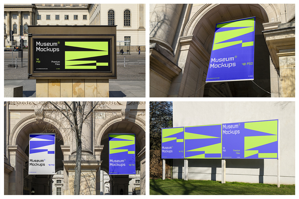 Museum Mockups - Poster & Billboards, an Advertising Mockup by Mr.Mockup™ (Photo 20 of 20)