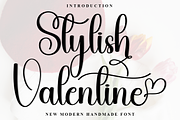 Stylish Valentine, a Handwritten Font by InermediaSTUDIO (Thumbnail 1 of 8)