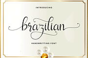 Brazilian, a Script Font by Deniz86 (Thumbnail 1 of 5)