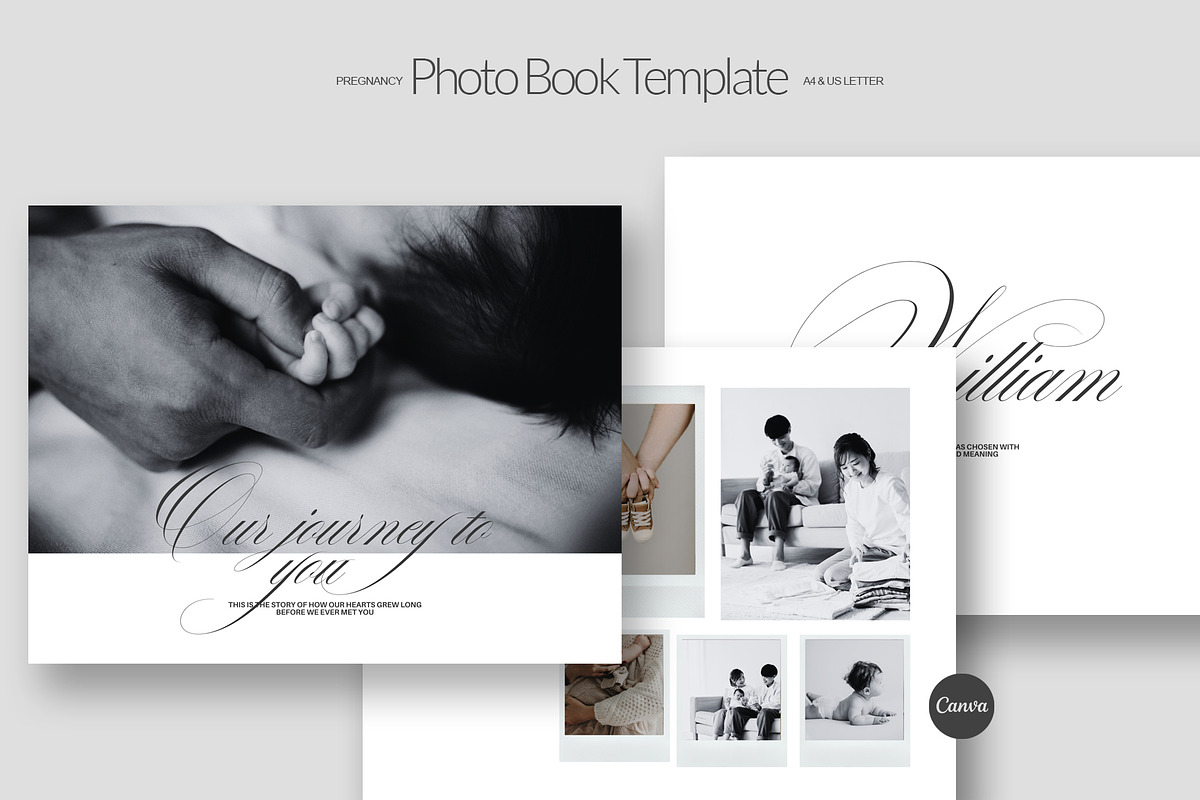 Pregnancy Photo Book Template - V1, a Magazine Template by CreativeFolks (Photo 7 of 9)