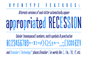 Credit Crunch - ultra tall pen font, a Handwritten Font by Comicraft Fonts (Thumbnail 4 of 5)