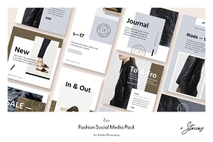Fashion Social Media Pack • Éva