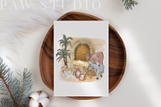Christmas Holy Night Nativity Scene, an Illustration by PawGraphic (Thumbnail 7 of 10)
