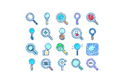Magnifying glass search zoom, an Object Graphic by pikepicture (Thumbnail 1 of 3)