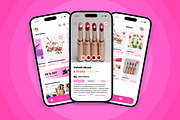 Glamify - Cosmetic Design Template, an App Template by productype1 (Thumbnail 4 of 5)
