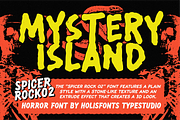 Spicer Rock Horror Font Collection, a Sans Serif Font by 24Design Studios (Thumbnail 3 of 10)