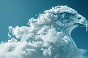 90 Clouds animals against a blue sky, an Animal Illustration by Handmadefont (Thumbnail 37 of 64)