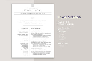 Professional Resume Templates