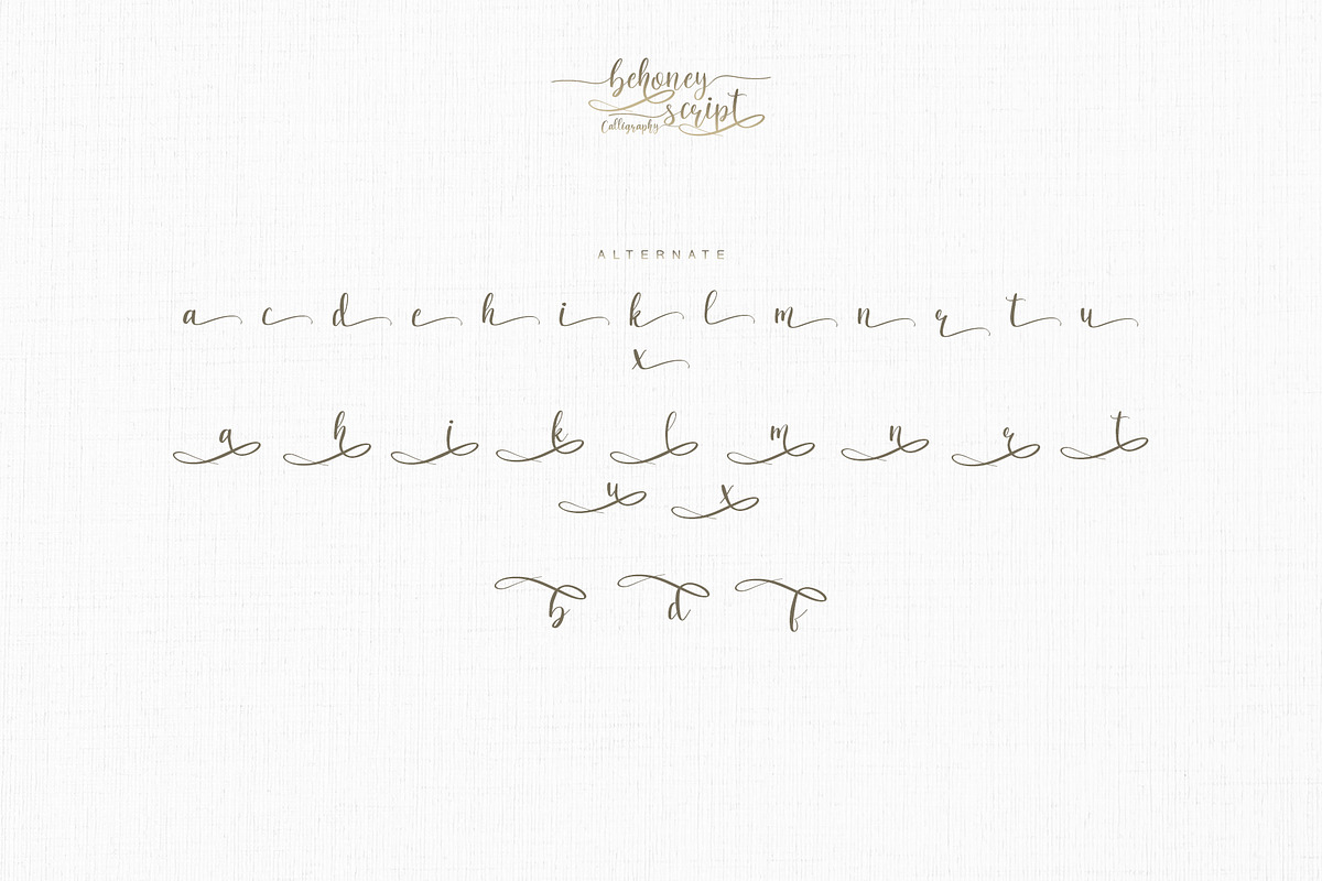 behoney Modern Script Font, a Script Font by Analogous (Photo 12 of 12)