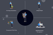 People Activity 3D Illustration Pack, a Person Illustration by novia99design (Thumbnail 2 of 6)