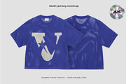 Mesh jersey mockup, a Shirt Mockup by Voyage Studio (Thumbnail 3 of 3)