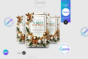 Christmas Pajama Party flyer Templat, a Flyer Template by Aam360 (Thumbnail 1 of 3)