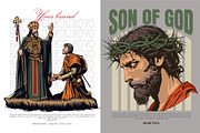 Christian Quotes Designs, a Person Illustration by Baleee (Thumbnail 7 of 10)