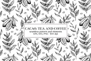 Cacao, tea and coffee illustrations, a Food Illustration by Robusta (Thumbnail 1 of 7)