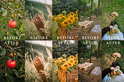 RUSTIC GARDEN EDITORIAL PRESETS, a Preset Add-On by Yulia Furman (Thumbnail 3 of 8)