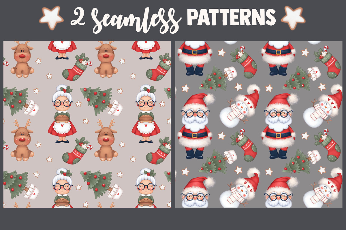 Christmas collection, an Illustration by designs.svkl (Photo 5 of 7)