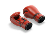 Red Leather Boxing Gloves 3D Model, an Object 3D Model by rebrandy (Thumbnail 5 of 9)