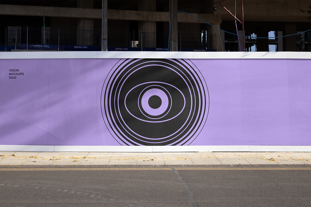 Vision S002 - Hoarding Mockup, a Mockup by Vision Mockups (Photo 2 of 2)