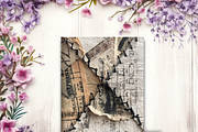 65 Vintage Ephemera Book Cover, a Brochure Template by LA Design (Thumbnail 7 of 9)