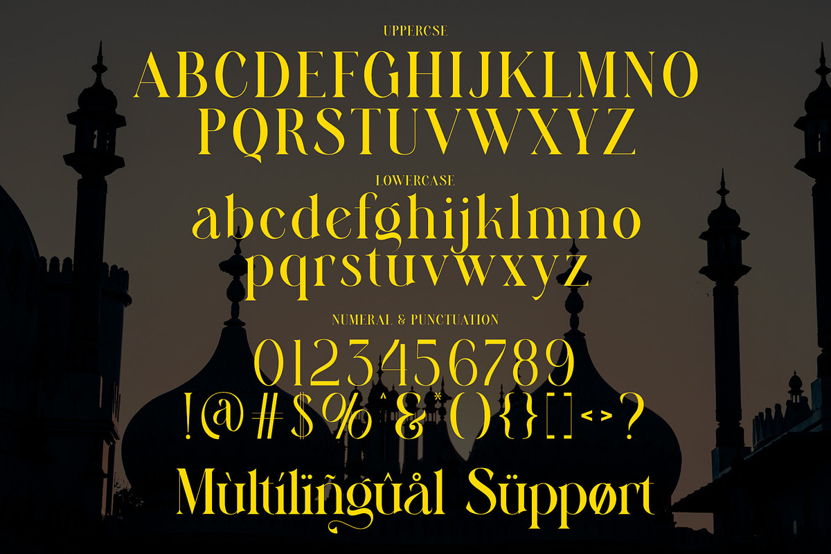Bilgatte Modern and Elegant Ligature, a Serif Font by Alfinart (Photo 7 of 8)